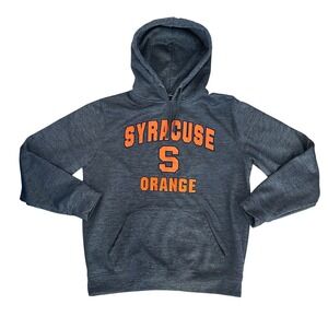 Syracuse Orange Colosseum Hoodie Sweatshirt Pullover Womens Medium Gray‎